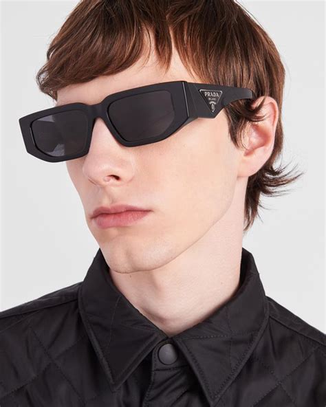 male prada polarized glasses|prada sunglasses men rimless.